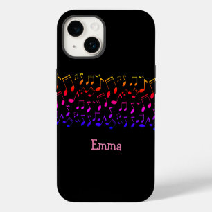 Funda Para iPhone 14 lección de música,notas,personalizadas