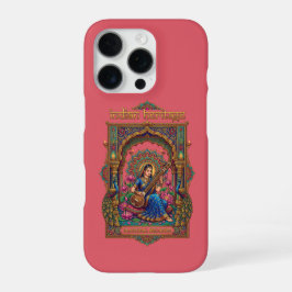 Funda Para iPhone 16 Pro Legado Indio: Músico Clásico Arte Veena