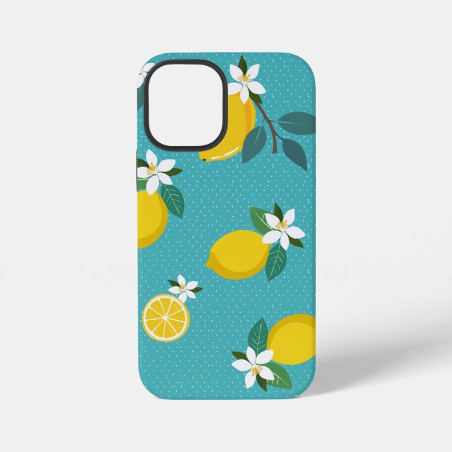 Funda Para iPhone lemon pattern phone case (Reverso )