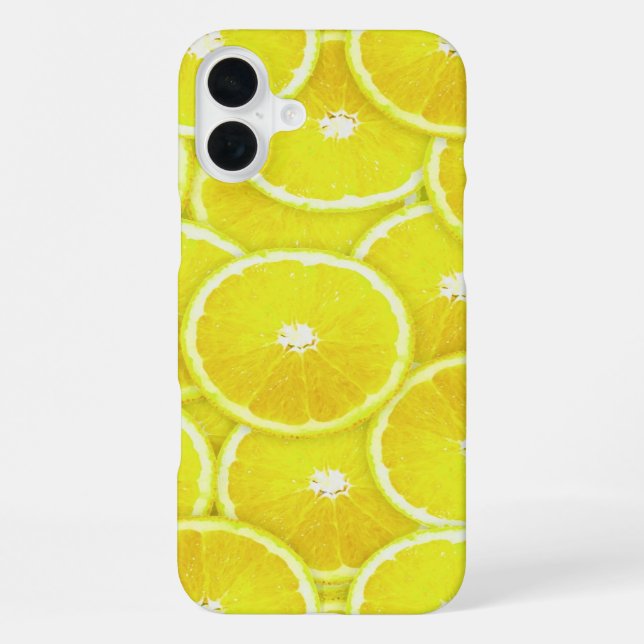 Funda Para iPhone Lemon Slices (Reverso )