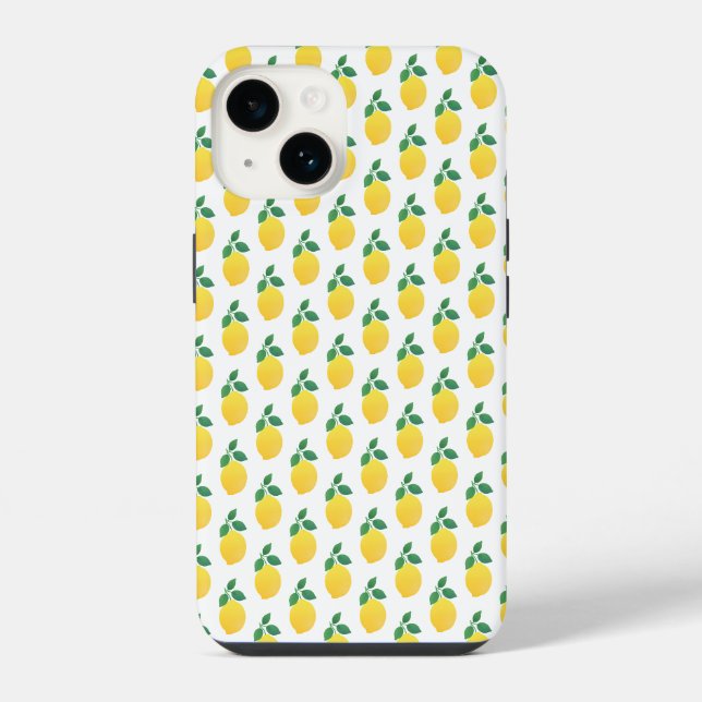 Funda Para iPhone Lemones simples (Reverso )