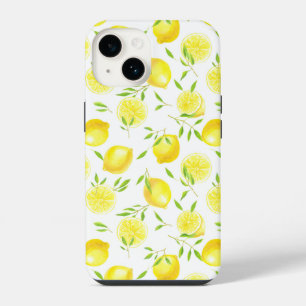 Funda Para iPhone 14 Lemones y hojas
