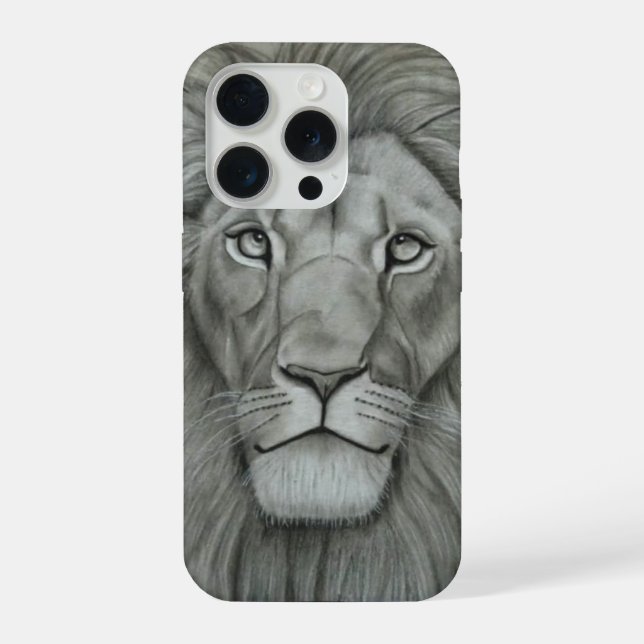 Funda Para iPhone León Majestuoso (Reverso )