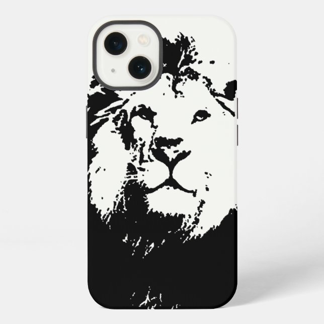 Funda Para iPhone León Pop Art (Reverso )