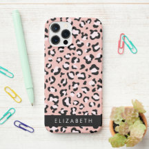Leopard Print, Spots, Pink Leopard, Tu Nombre