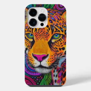 Funda Para iPhone 14 Pro Max Leopardo Luminoso 