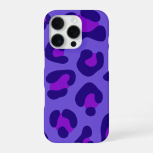 Funda Para iPhone 16 Pro "Leopardo Morado Eléctrico"