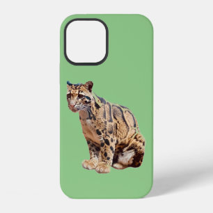 Funda Para iPhone 12 leopardo nublado fotografía selva gran gato animal