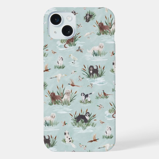 FUNDA PARA iPhone LES BARBETS (Reverso )