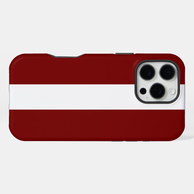Funda Para iPhone Letonia (Reverso Horizontal)