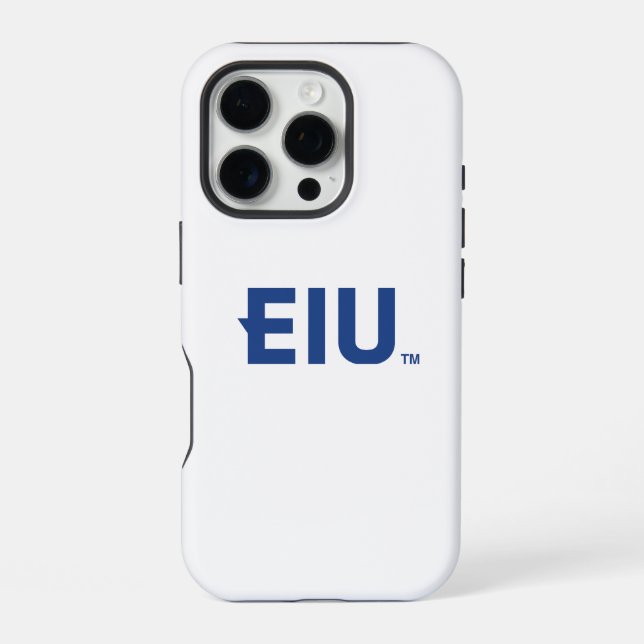 Funda Para iPhone Letra de bloque EIU (Reverso )