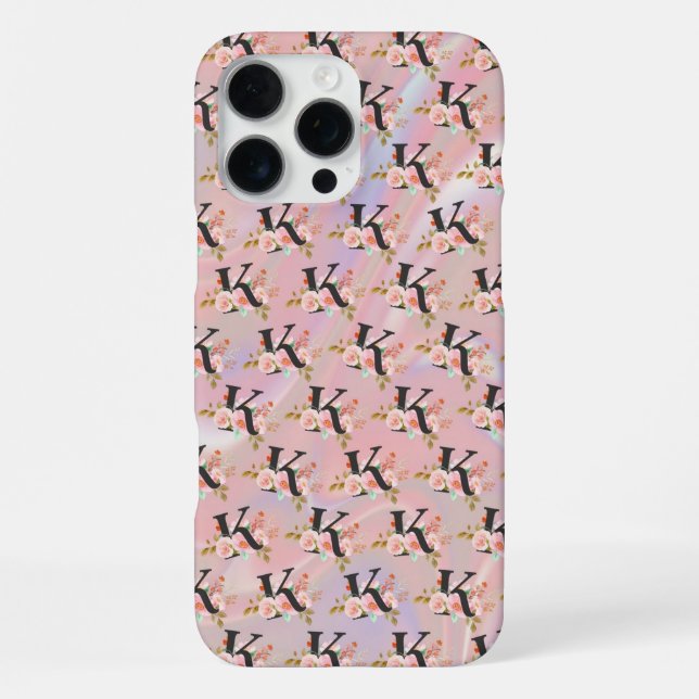 Funda Para iPhone Letra K (Reverso )