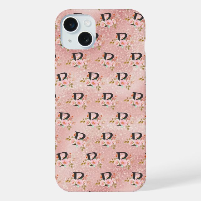 Funda Para iPhone Letra P (Reverso )