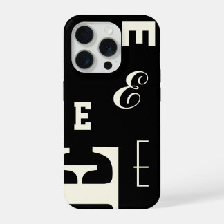 Letra personalizada, monograma emergente en color,