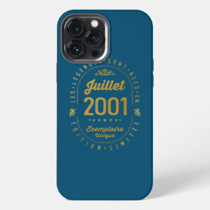 Funda Para iPhone 13 Pro Max Leyendas Nacidas En Julio Cumpleaños 21 2001 21 Añ