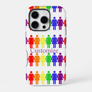 Funda Para iPhone 16 Pro LGBTQIA 2017 de derechos de las mujeres