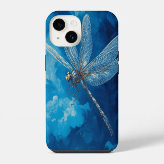 Funda Para iPhone 14 🦋 Libélula Celestial