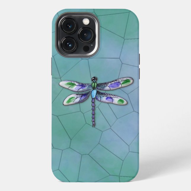 Funda Para iPhone Libélula de Verano (Reverso )