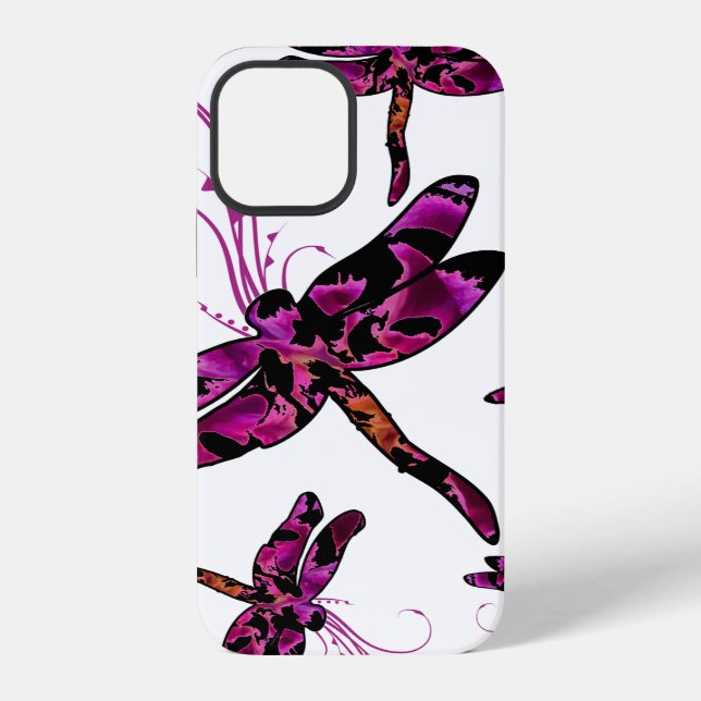 Funda Para iPhone Libélulas Caprichosas (Reverso )