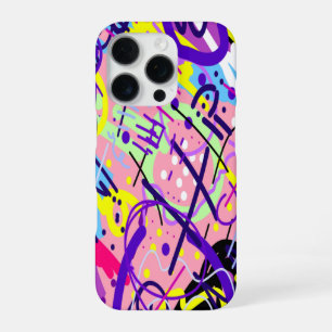 Funda Para iPhone 16 Pro Liberándose: Arte Abstracto