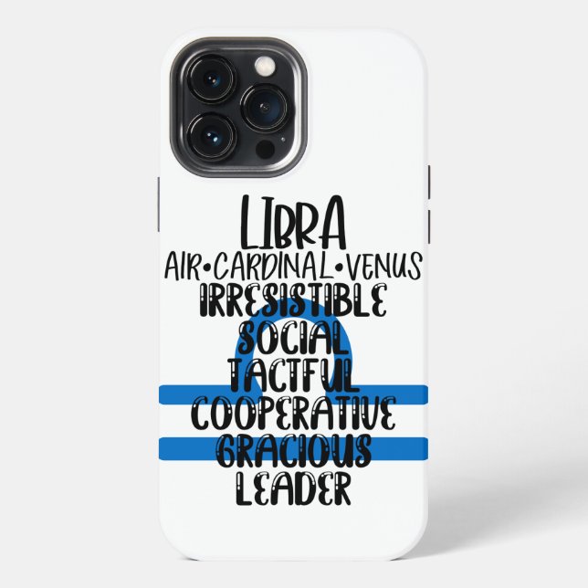 Funda Para iPhone Libra (Reverso )