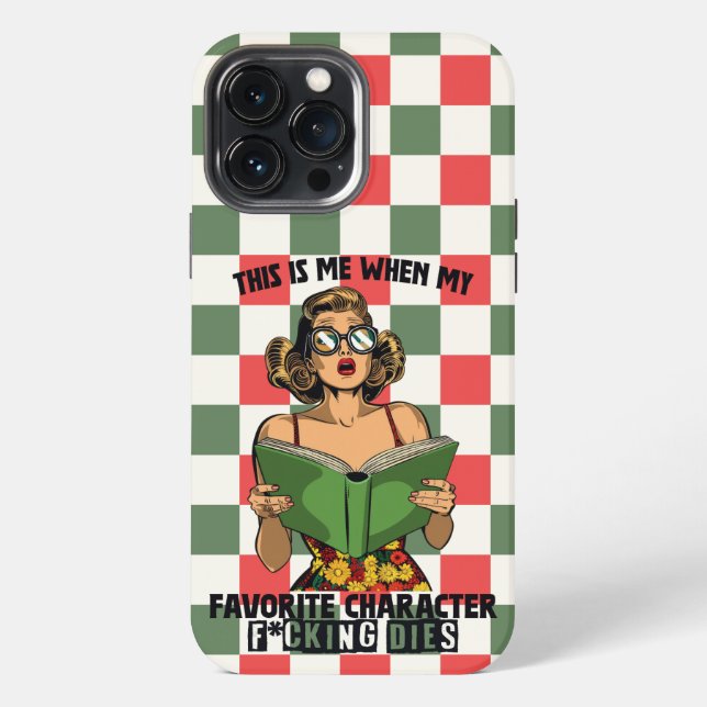 Funda Para iPhone Libro de arte pop, Navidad (Reverso )