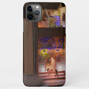 Funda Para iPhone 11Pro Max Libro en miniatura nook diorama - pelea de espadas
