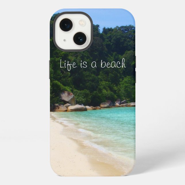 Funda Para iPhone Life is a Beach Case-Mate iPhone Case (Reverso )