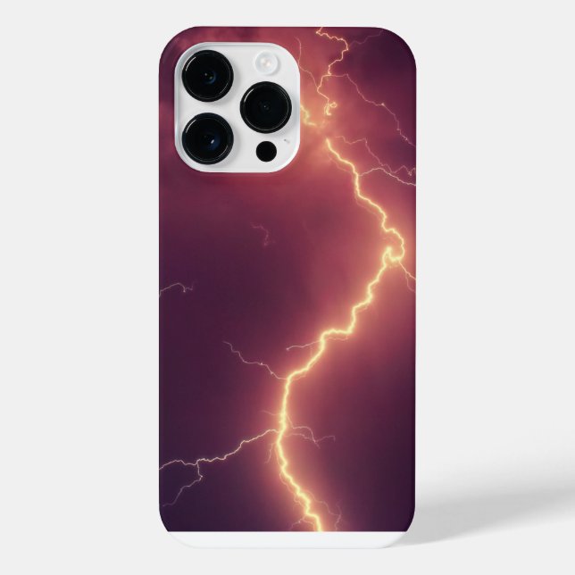 Funda Para iPhone Lightning Storm iPhone 14 Pro Max Case – Thunder S (Reverso)