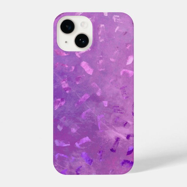 Funda Para iPhone Lilac Purpurina (Reverso )