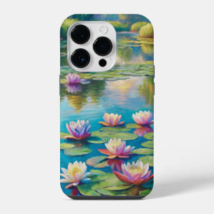 Funda Para iPhone 14 Pro Lilies in the River