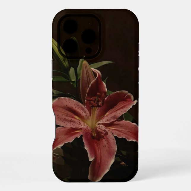 Funda Para iPhone lily hermosa (Reverso )