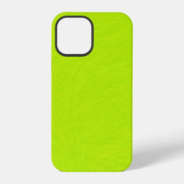 Funda Para iPhone Lima Verde Abstracta (Reverso )