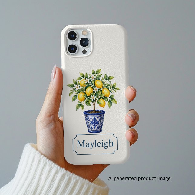 Funda Para iPhone Limón Mediterráneo (Subido por el creador)
