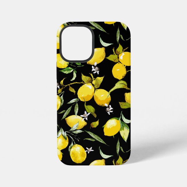 Funda Para iPhone Limones acuarela 7 (Reverso )