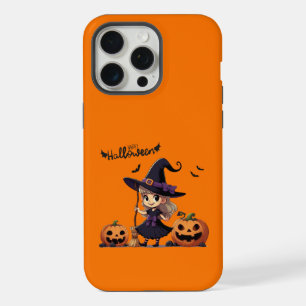 Linda bruja de Halloween de anime
