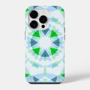 Funda Para iPhone 14 Pro Linda Niña Mágica de Verano Azul Verde Bonita Estr