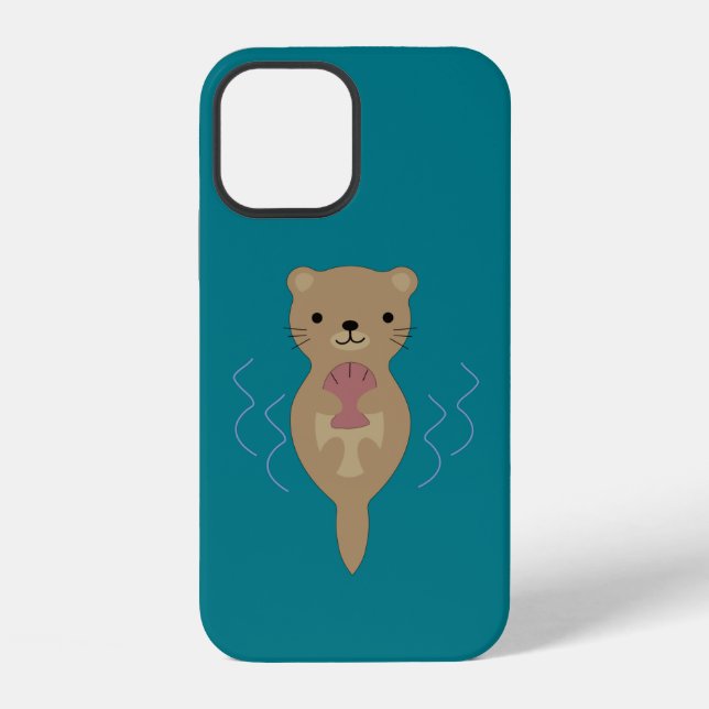 Funda Para iPhone Linda nutria (Reverso )