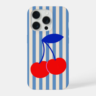 Lindas Rayas de Cereza Retro