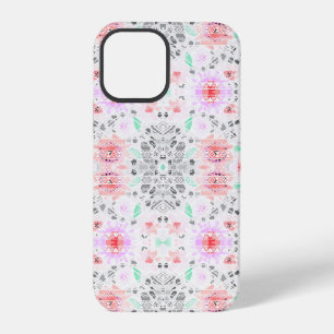 Funda Para iPhone 12 Pro Lindo azteca floral pastel colorido