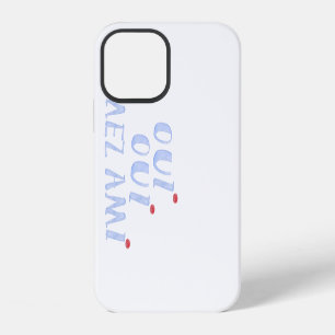 Funda Para iPhone 12 Lindo francés Oui Oui Sí amigos míos