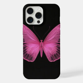lindo funda de mariposa rosa iphone15 pro max