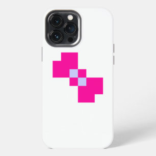 Funda Para iPhone 13 Pro Max Lindo lazo de píxel de 8 bits