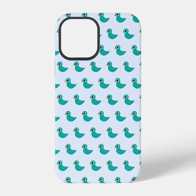 Funda Para iPhone Lindo pájaro azul (Reverso )