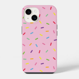 Funda Para iPhone 14 Lindos purpurina de arcoíris en case de iPhone / i
