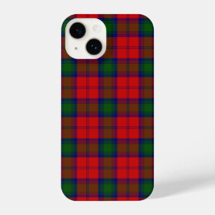 Funda Para iPhone 14 Lindsay tartan green platillo rojo