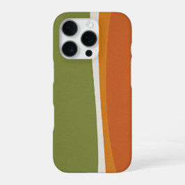 Funda Para iPhone 16 Pro linea media terracotta
