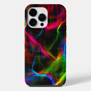 Funda Para iPhone 14 Pro Max Líneas abstractas coloridas lindas