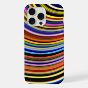Líneas Neón Curvas Multicolor Modernas y Elegantes