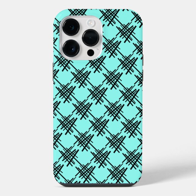 Funda Para iPhone Líneas Retro (Reverso )